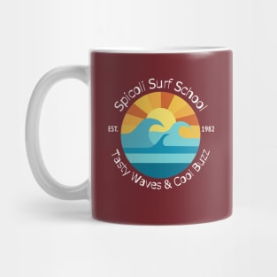 Spicoli Surf School • Fast Times at Ridgemont High Dark Mug